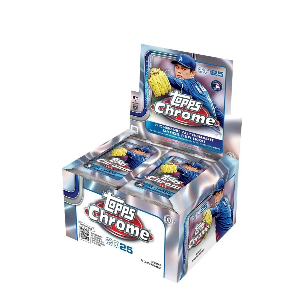 RIP & SHIP 2025 Topps Chrome Baseball Jumbo Hobby Box Sealed
