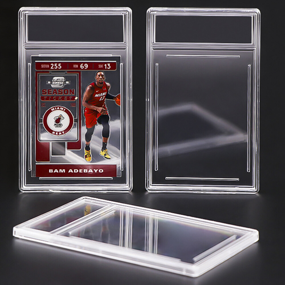 5Pcs Empty Graded Card Holder PSA Style Slab for Trading Cards Protector Case US