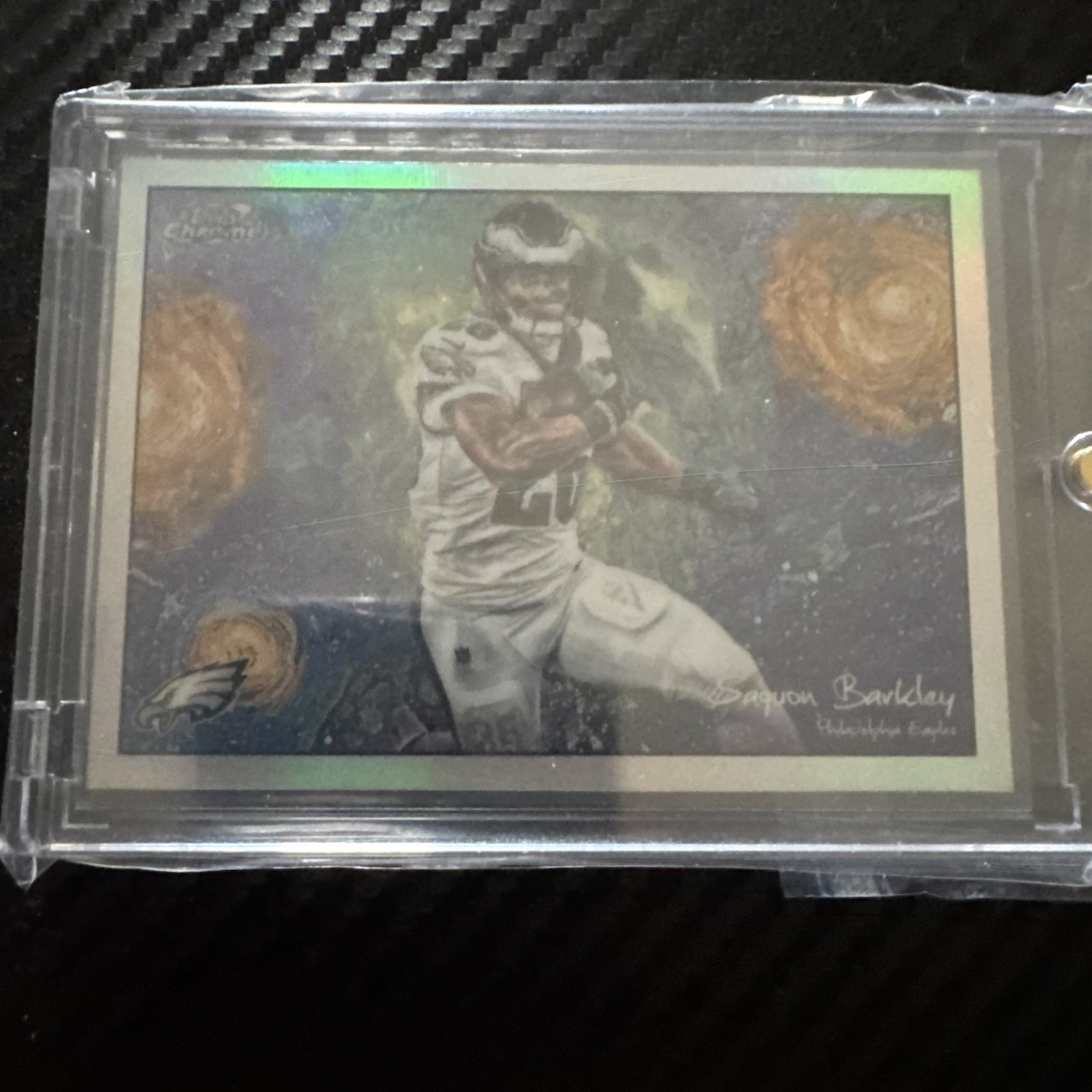 2025 Topps Chrome Cosmic Saquon Barkley Stars In The Night SSP #STN-16 Eagles