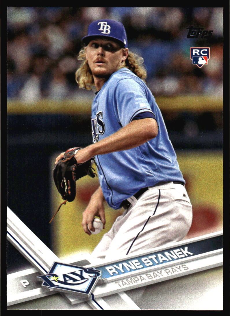 2017 Topps Update Ryne Stanek Rookie #US74 Tampa Bay Rays