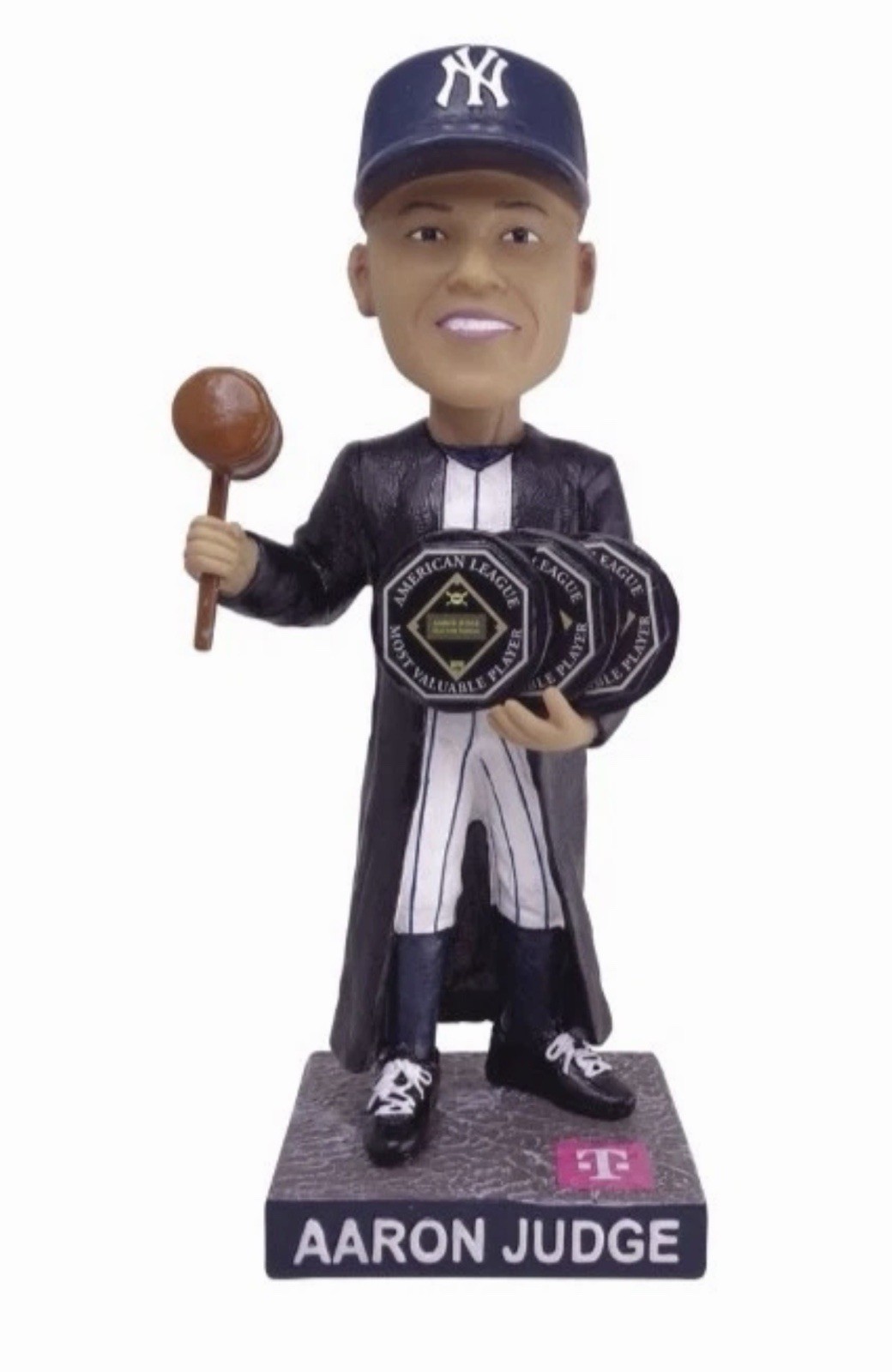 2026 Aaron Judge NY Yankees 3X MVP SGA Bobblehead 6/20 ALL-RISE” Captain PRESALE