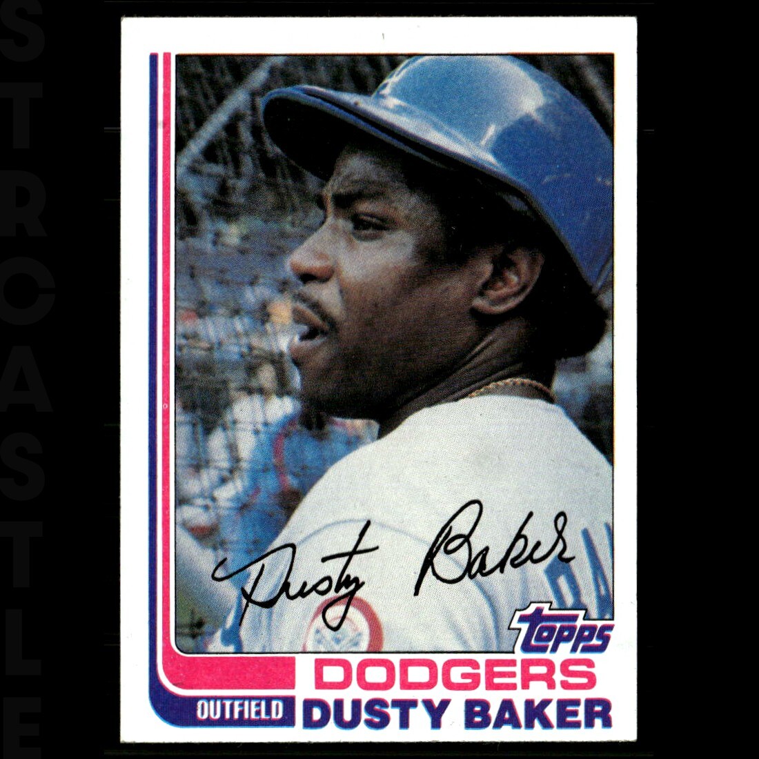 1982 Topps – Dusty Baker #375 Los Angeles Dodgers ⚾ Baseball Card