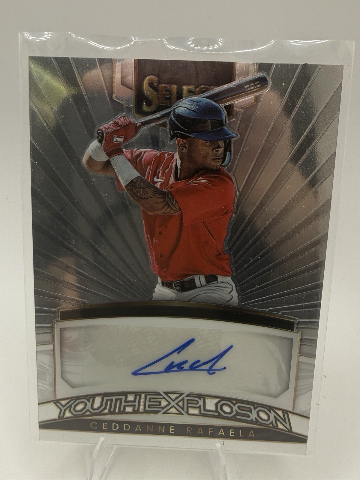 Panini Select Youth Explosion Signatures Auto Ceddanne Rafaela Red Sox #YES-CR