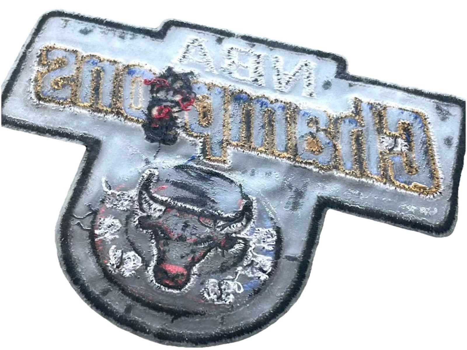Chicago Bulls 6-Time NBA Champions Patch 91-98 Dynasty Era Jordan Legacy Iron On