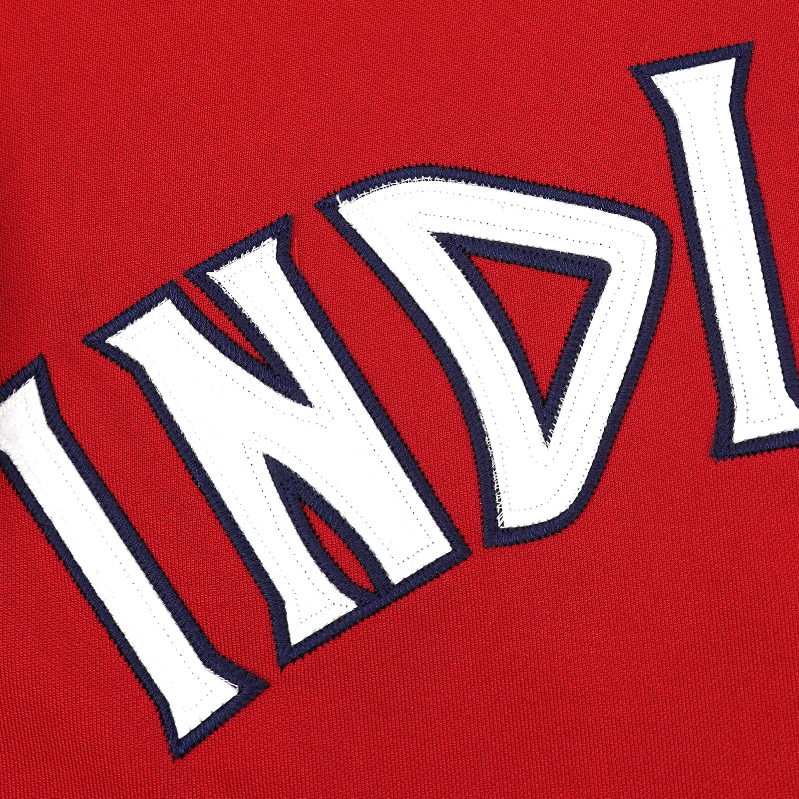 Cleveland Indians 1976 Cooperstown Throwback Men’s Red Away Jersey w/ Team Patch