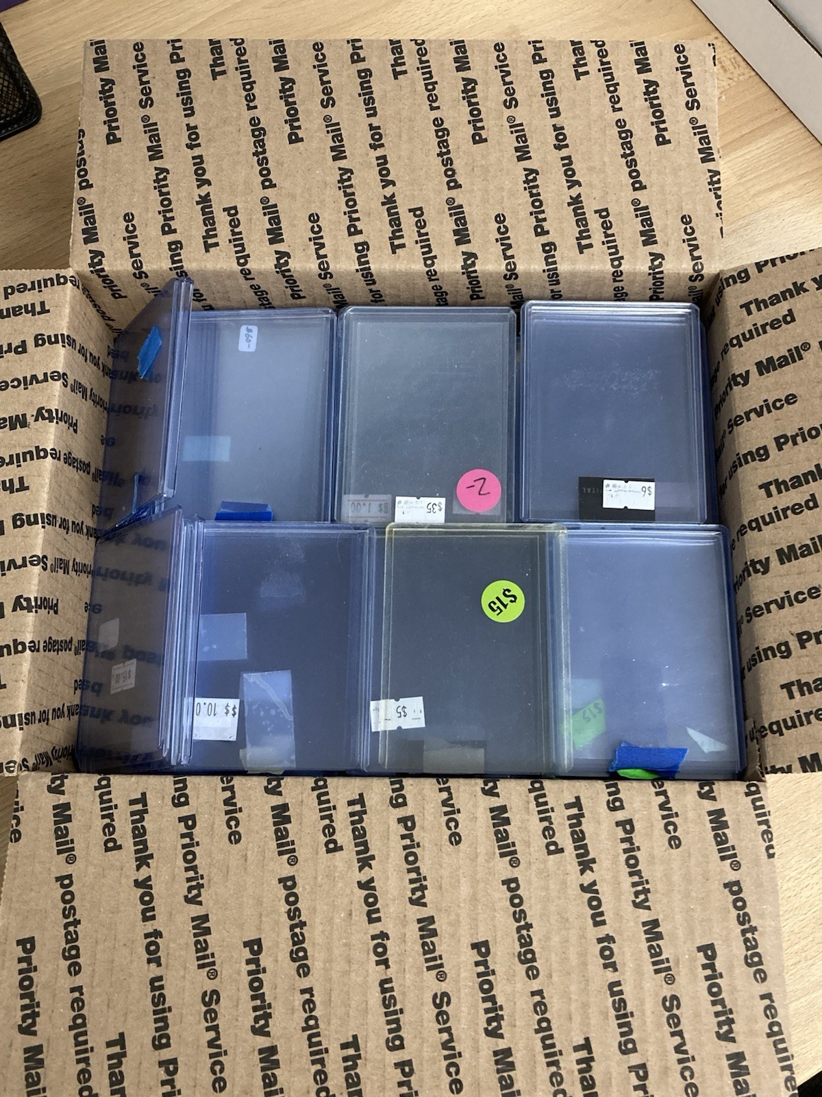 BULK USED TOPLOADER LOT – Medium Flat Rate Box FILLED – Various Thickness
