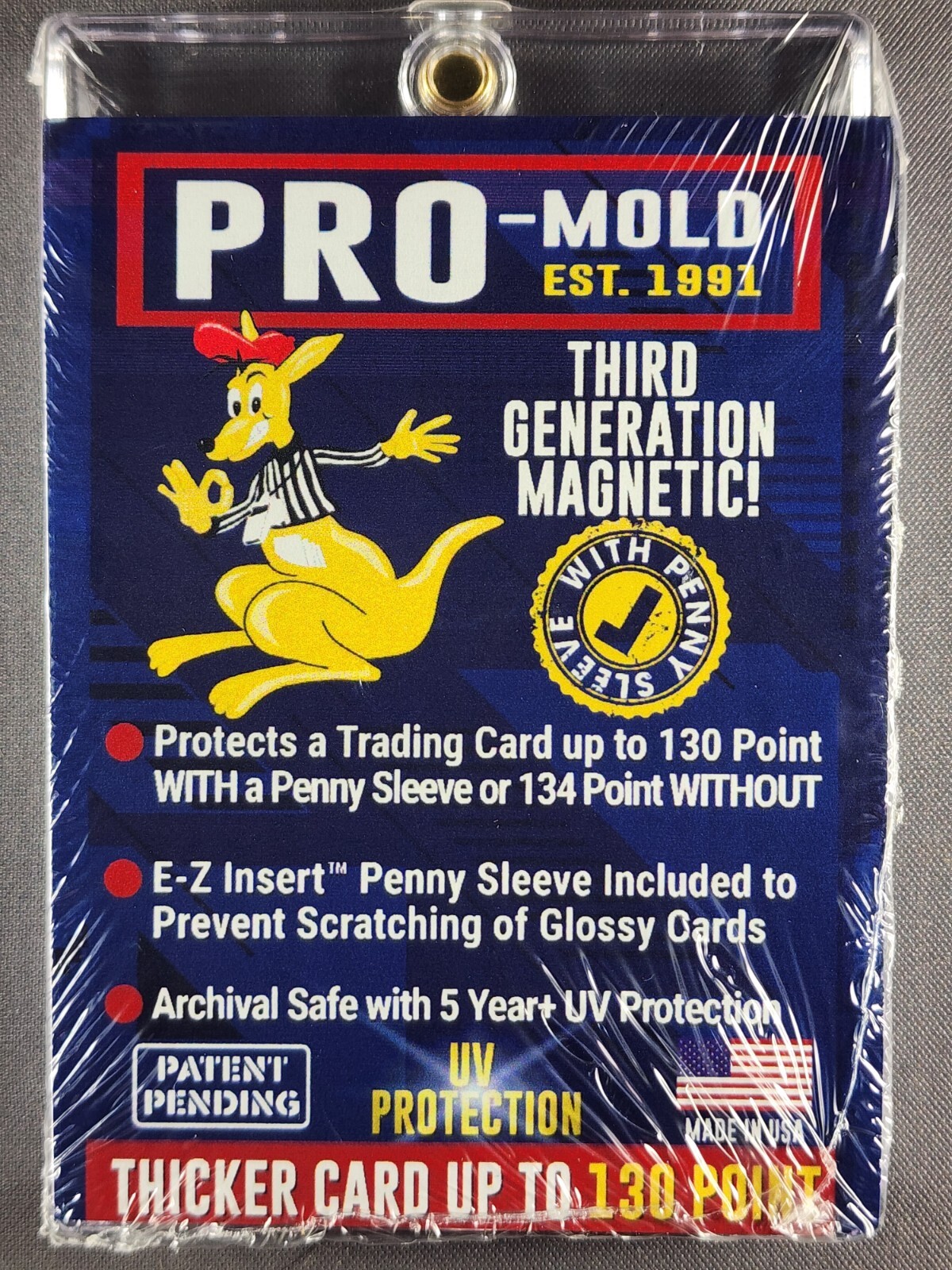 PRO MOLD 3rd Generation w/ Sleeve Magnetic Card Holders One Touch – MADE IN USA!