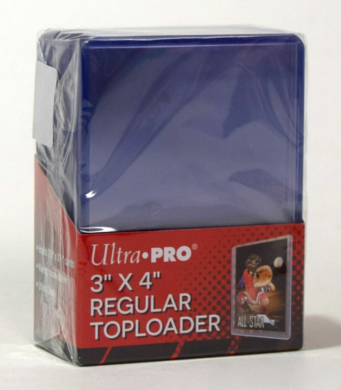 25ct NEW Ultra Pro Clear Rigid 3×4″ Toploader Sports Card Sleeve Case 35pt 81222