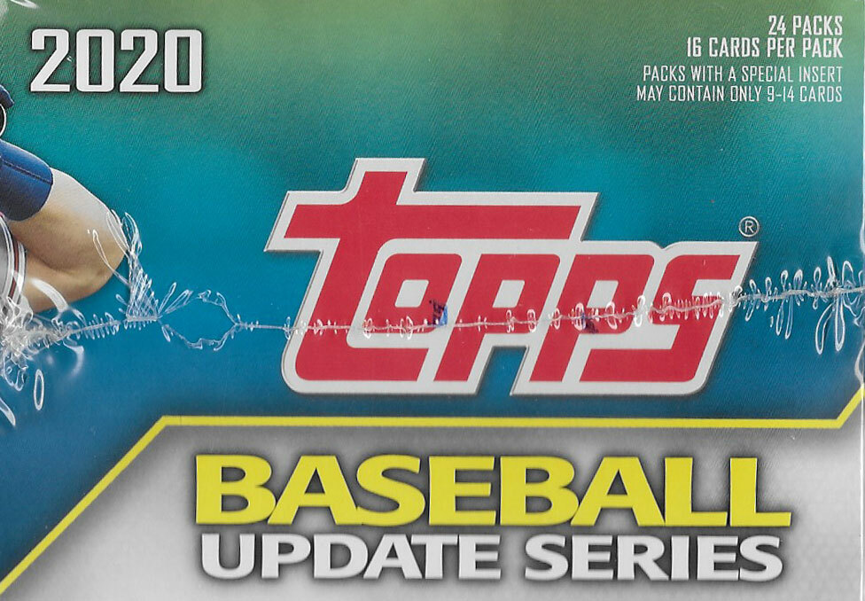2020 Topps UPDATE Series Baseball Factory Sealed Retail Box 24 Packs 384 Cards