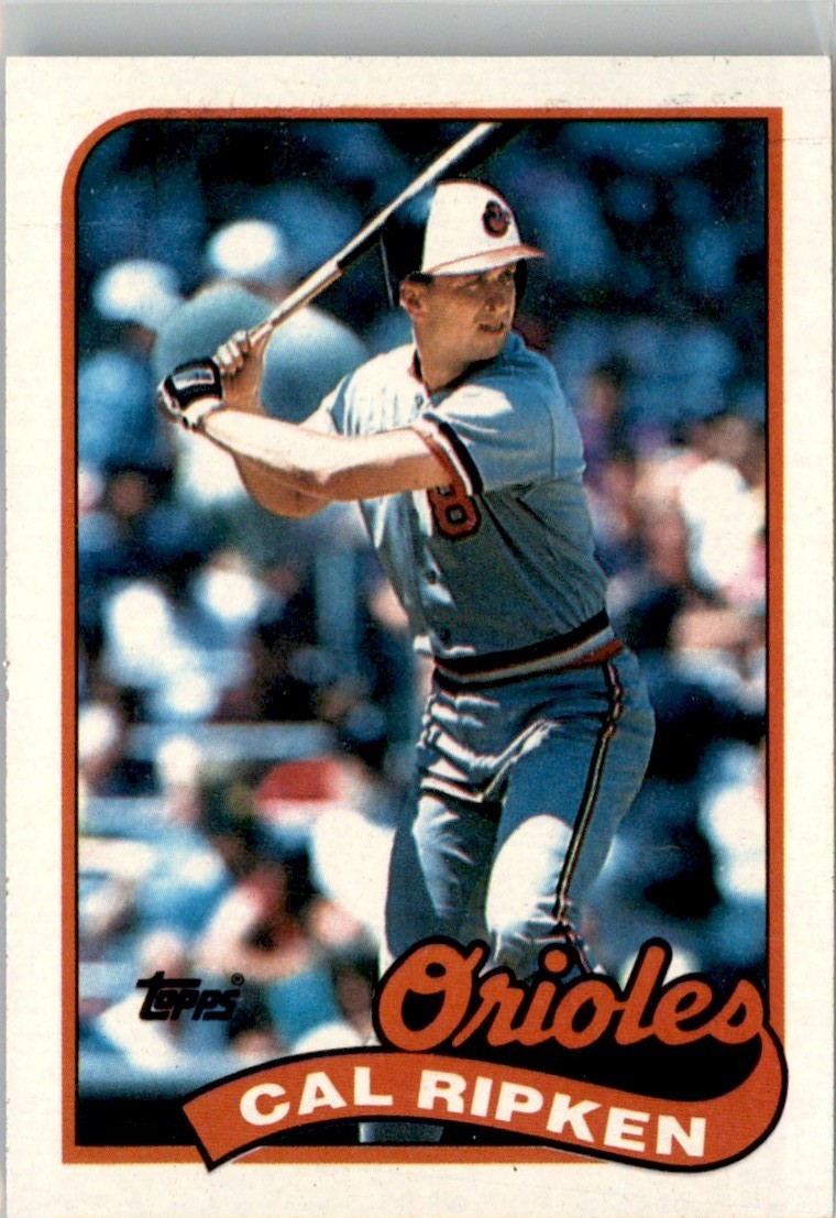 1989 Topps Cal Ripken Baltimore Orioles #250