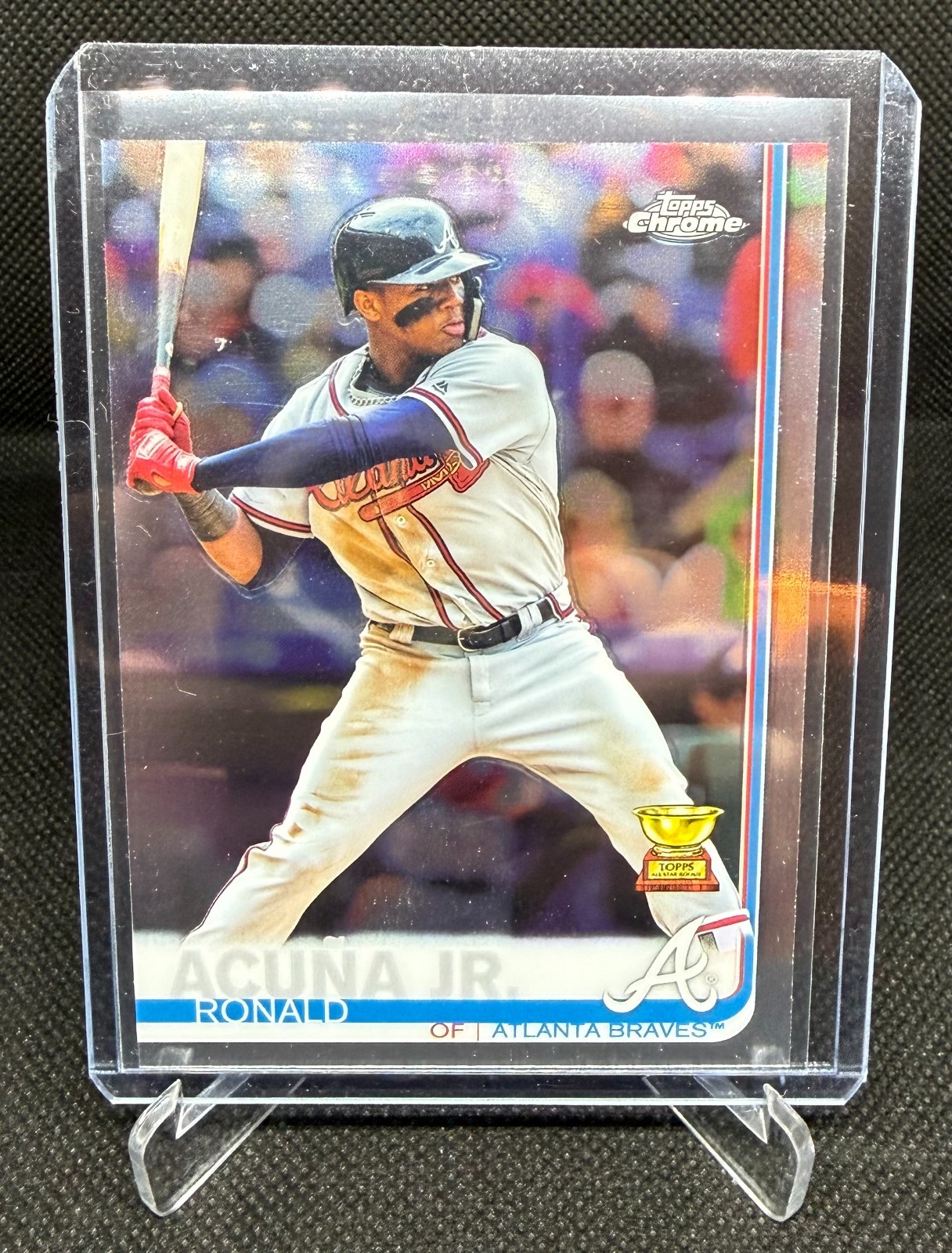 2019 Topps Chrome – Ronald Acuña Jr. #117 ROOKIE CUP