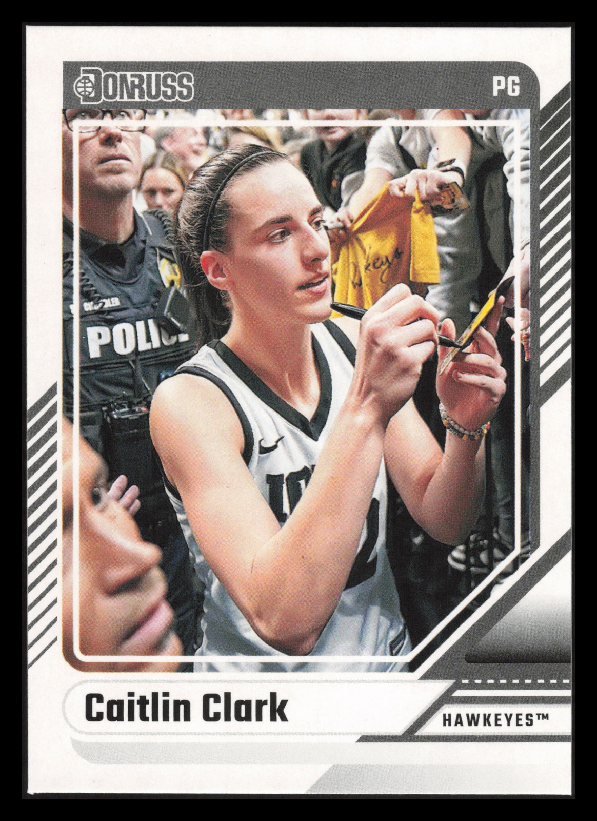 Caitlin Clark 2024 Panini Caitlin Clark Collection #7 Iowa Fever