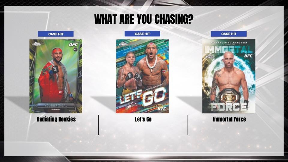 2026 Topps Chrome UFC Hobby Box