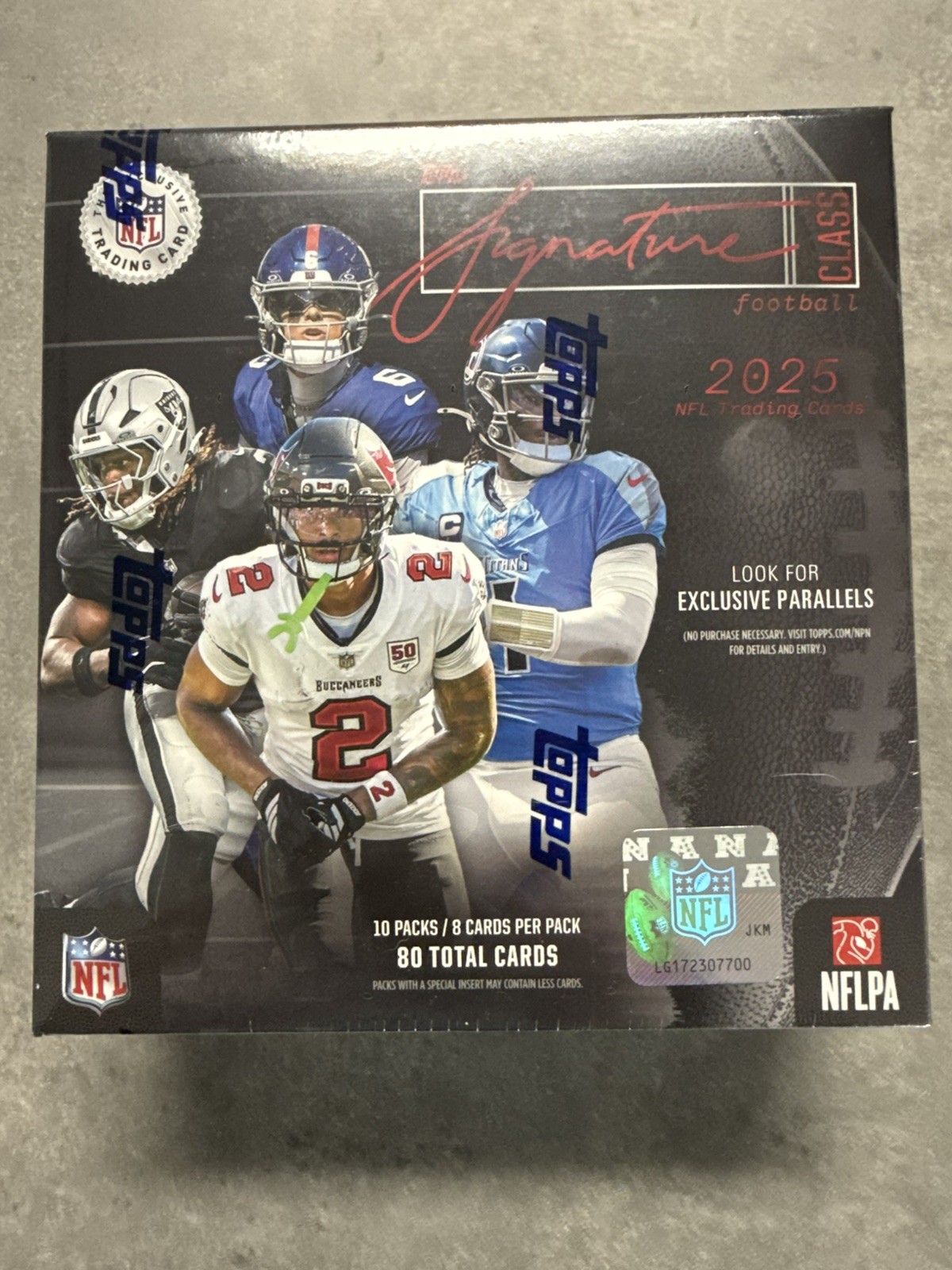 2025 Topps Signature Class NFL Football Mega Box Brand New Factory Sealed