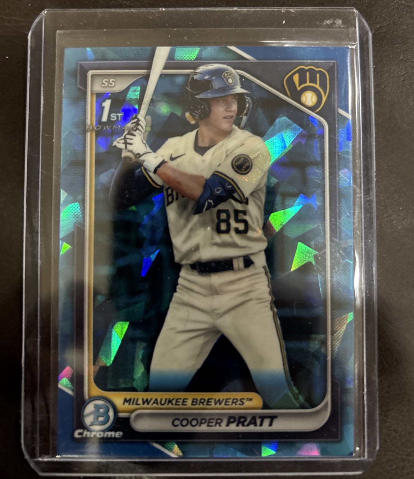 2024 Bowman Sapphire Edition – Chrome Prospects Cooper Pratt #BCP-137 (RC)