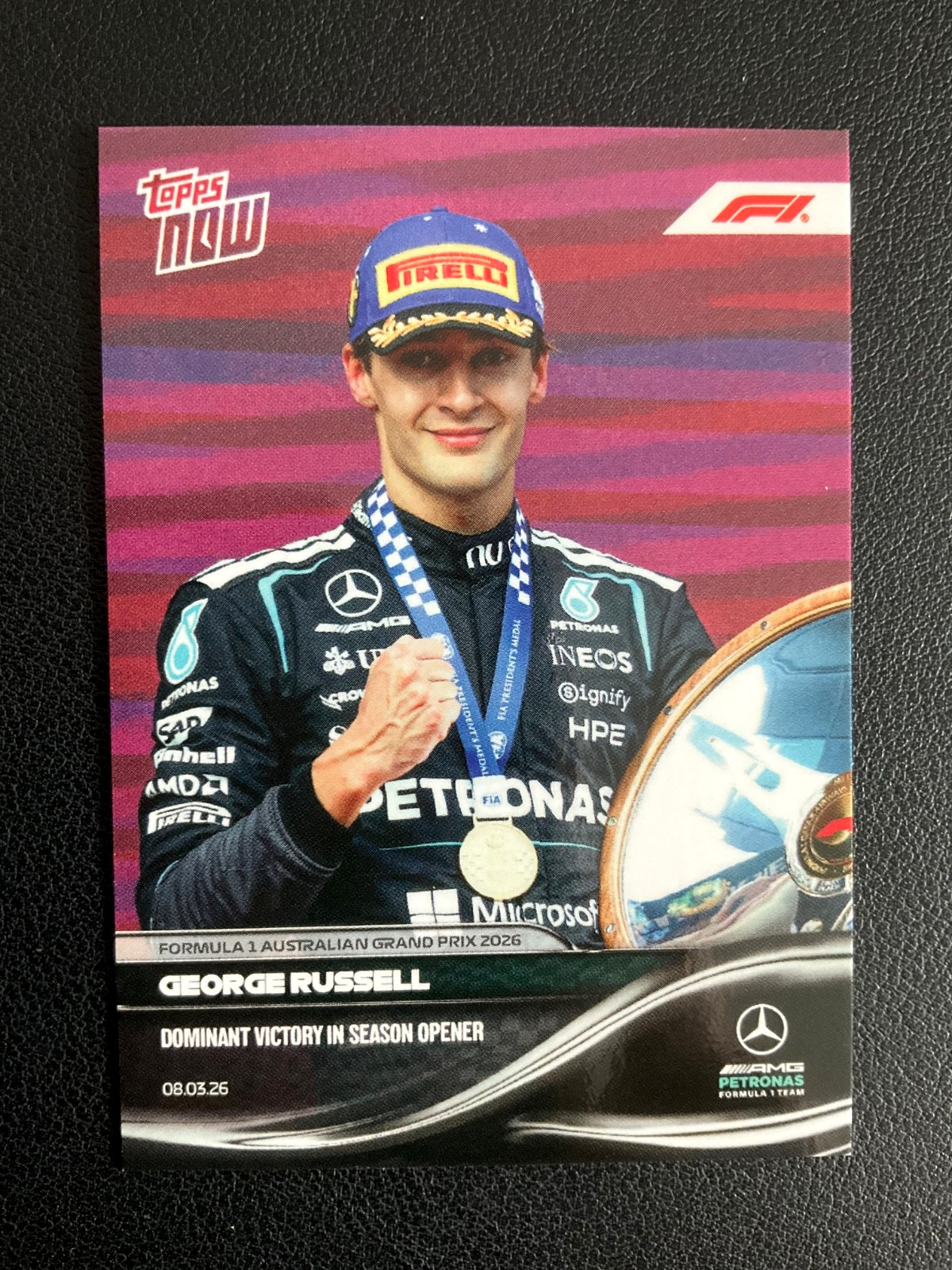 *PICK YOUR CARD* 2026 Topps Now Formula 1 F1 Base Set (UPDATED April 26, 2026)