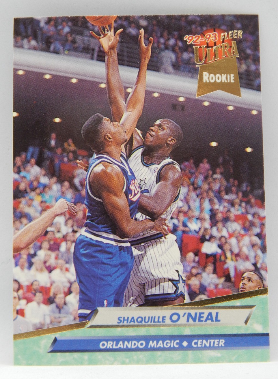 1992-93 Fleer Ultra Basketball – RC #328 Orlando Magic – SHAQUILLE O’NEAL