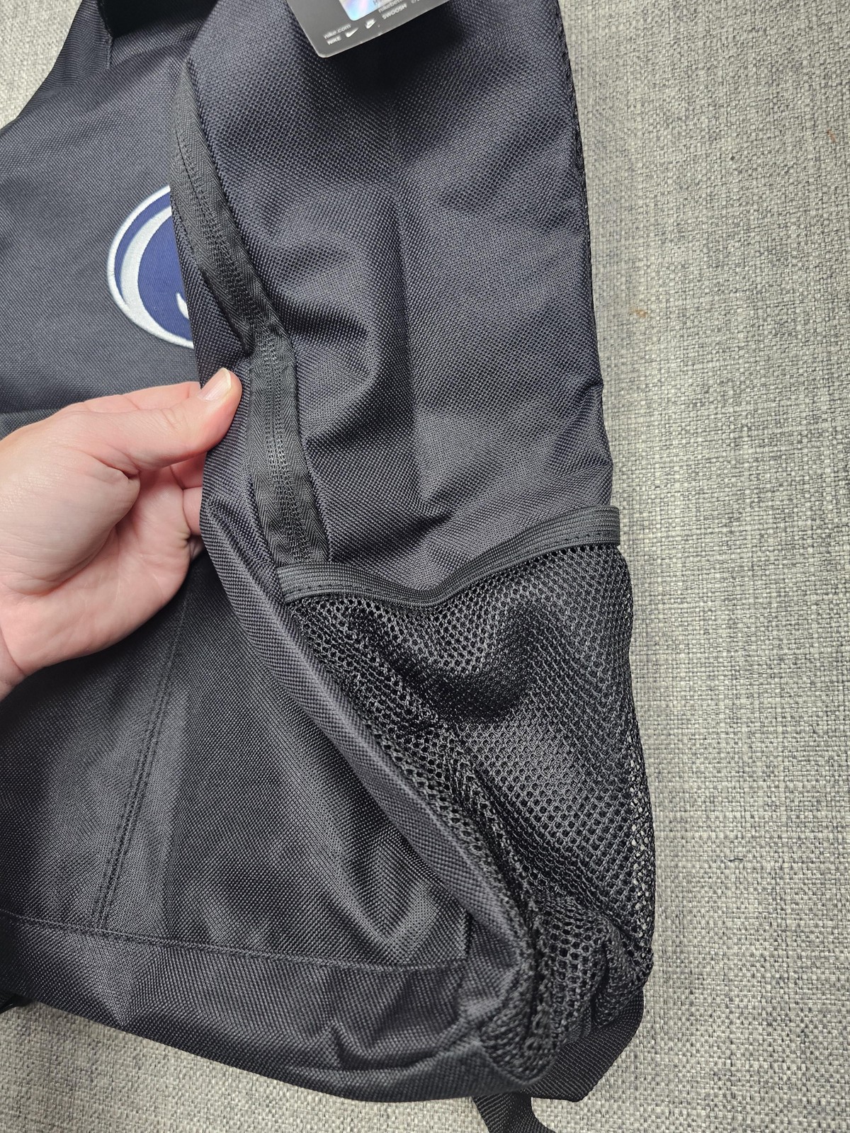 Penn State Nittany Lions Backpack One Size Black NCAA College Football Nike New