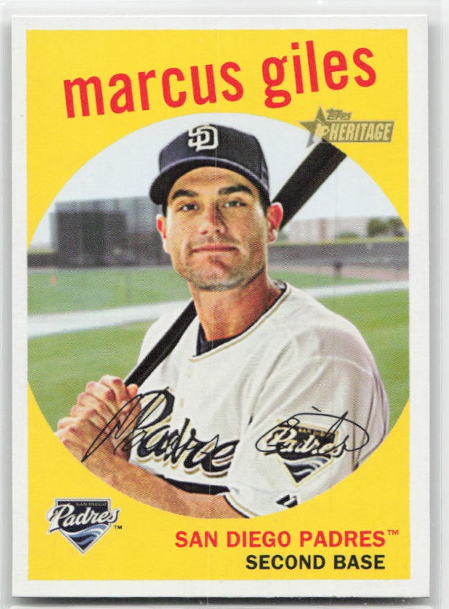 2008 Topps Heritage #464 Marcus Giles SP