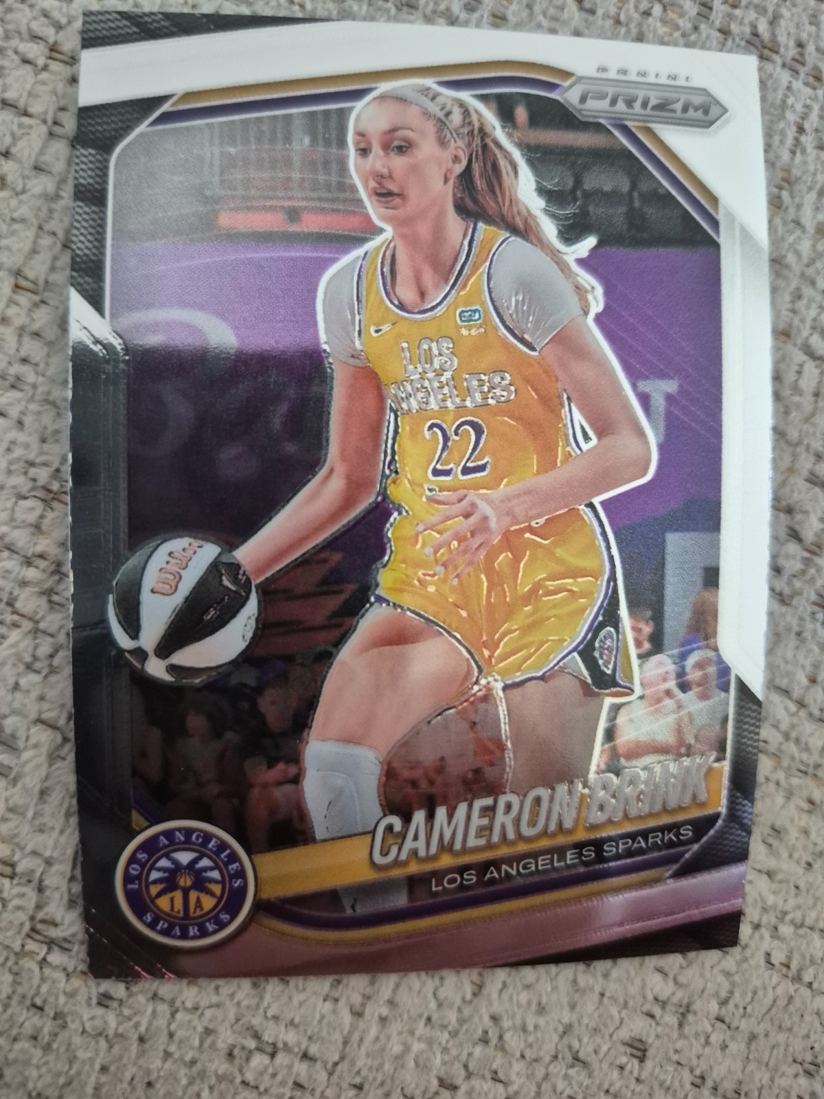 2025 Panini Prizm WNBA Rebecca Allen Base Card #67 Chicago Sky