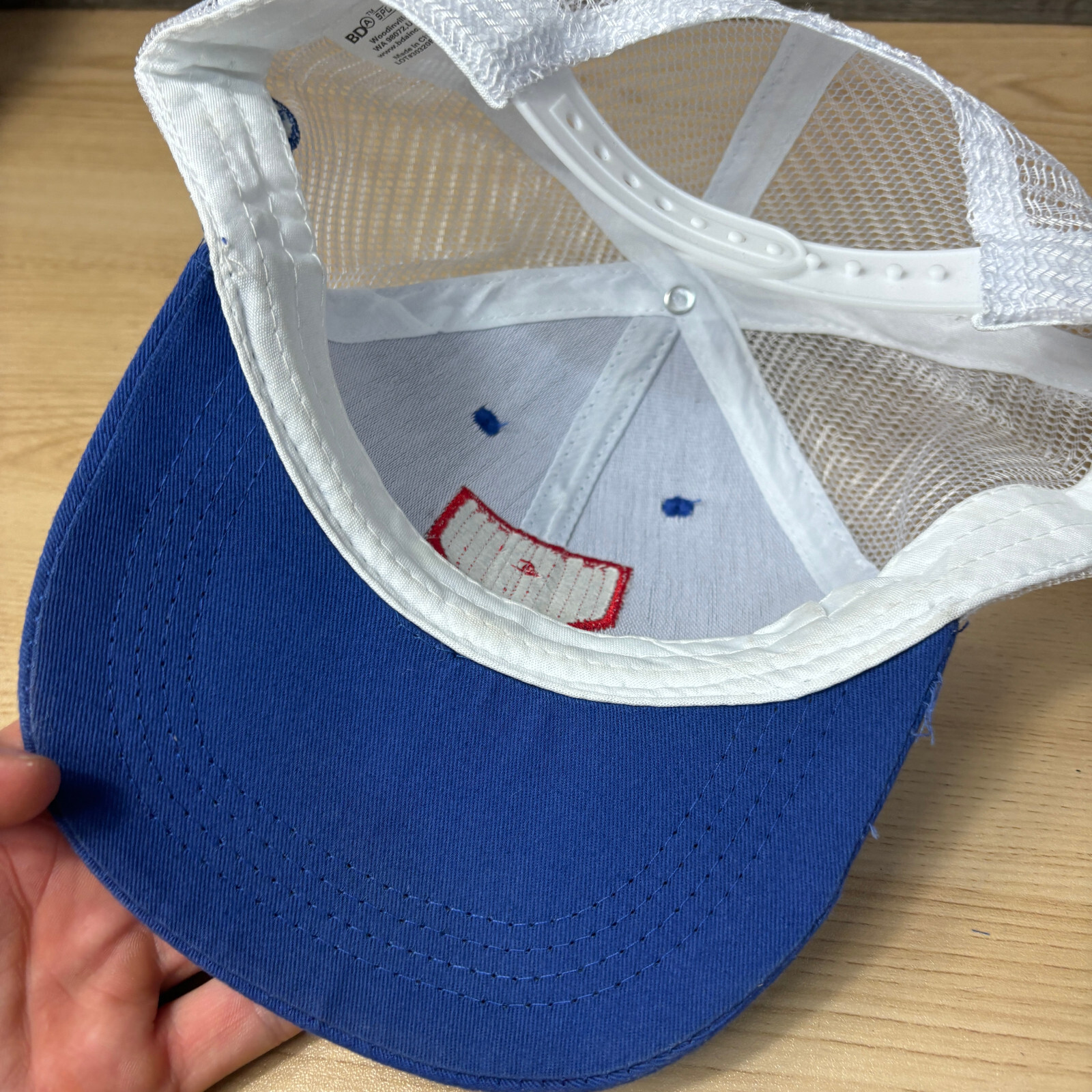 Kansas City Royals Hat Cap Snapback Blue MLB Baseball MLB Network Adjustable