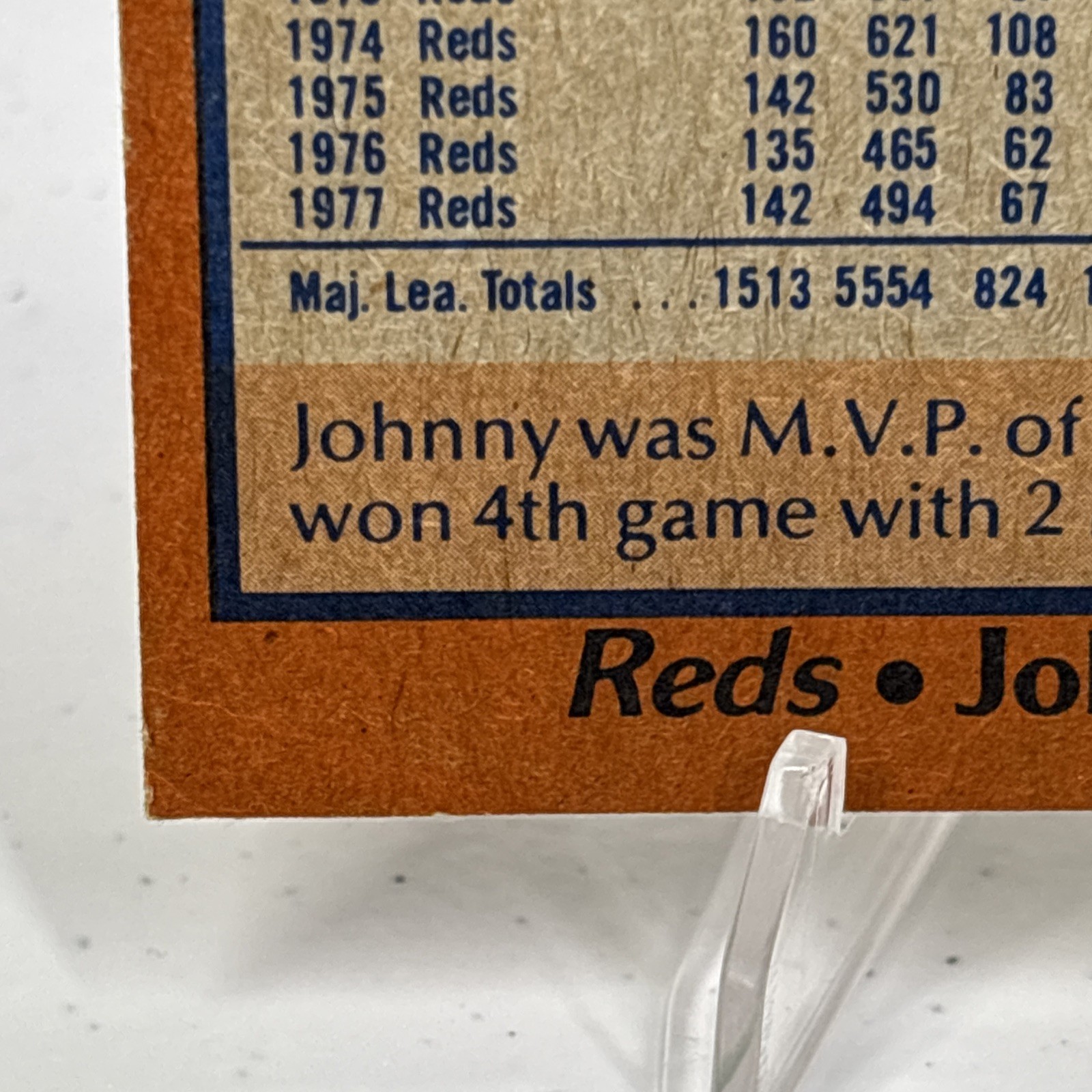 1978 Topps | #700 Johnny Bench | Cincinnati Reds