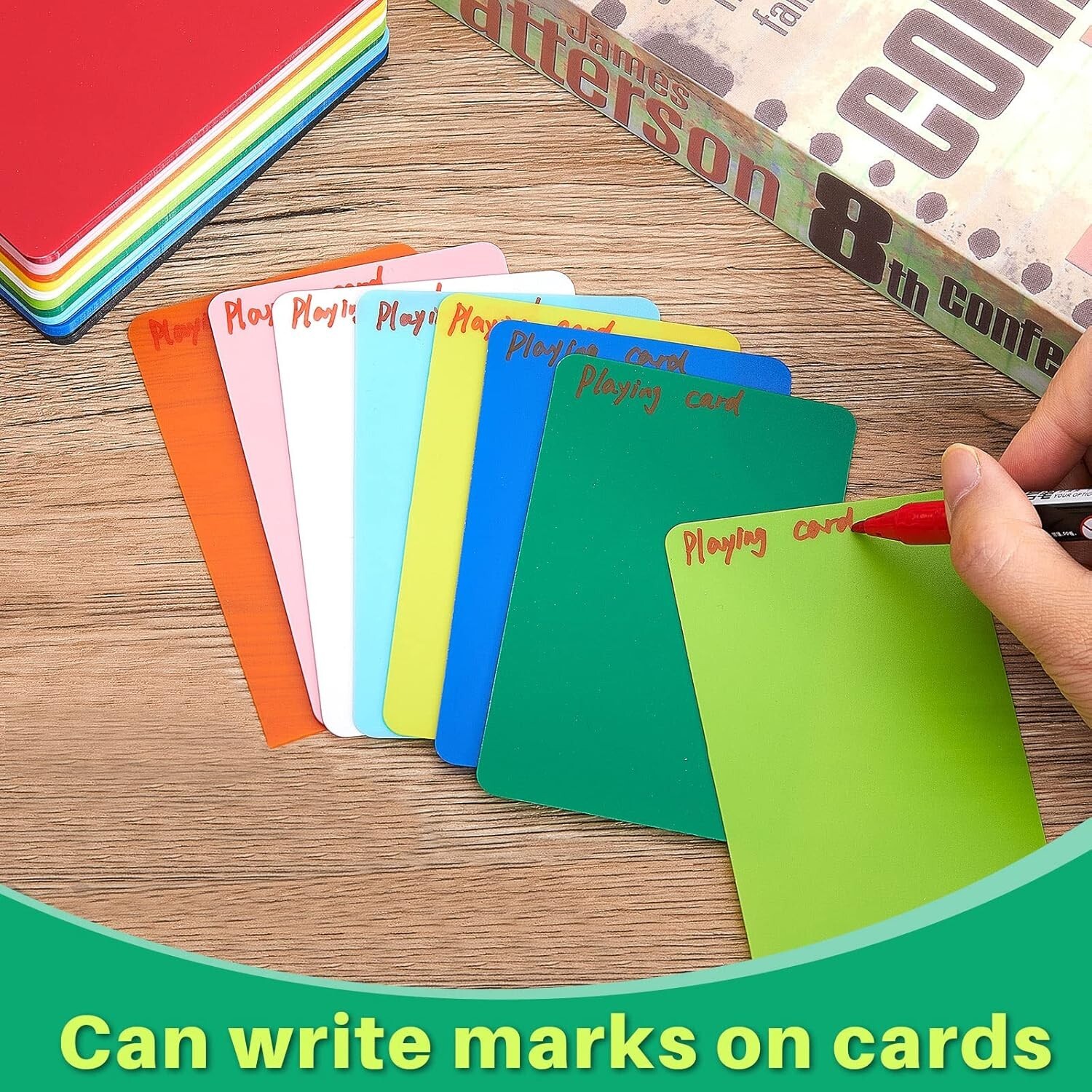 Durable PP Trading Card Dividers for Gaming – 2.7 x 4.2 Inch, 250 Pieces