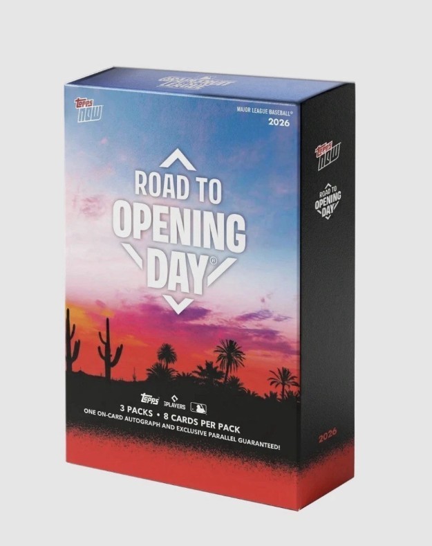 2026 MLB Topps NOW Road To Opening Day – Autograph Collector’s Box In hand!
