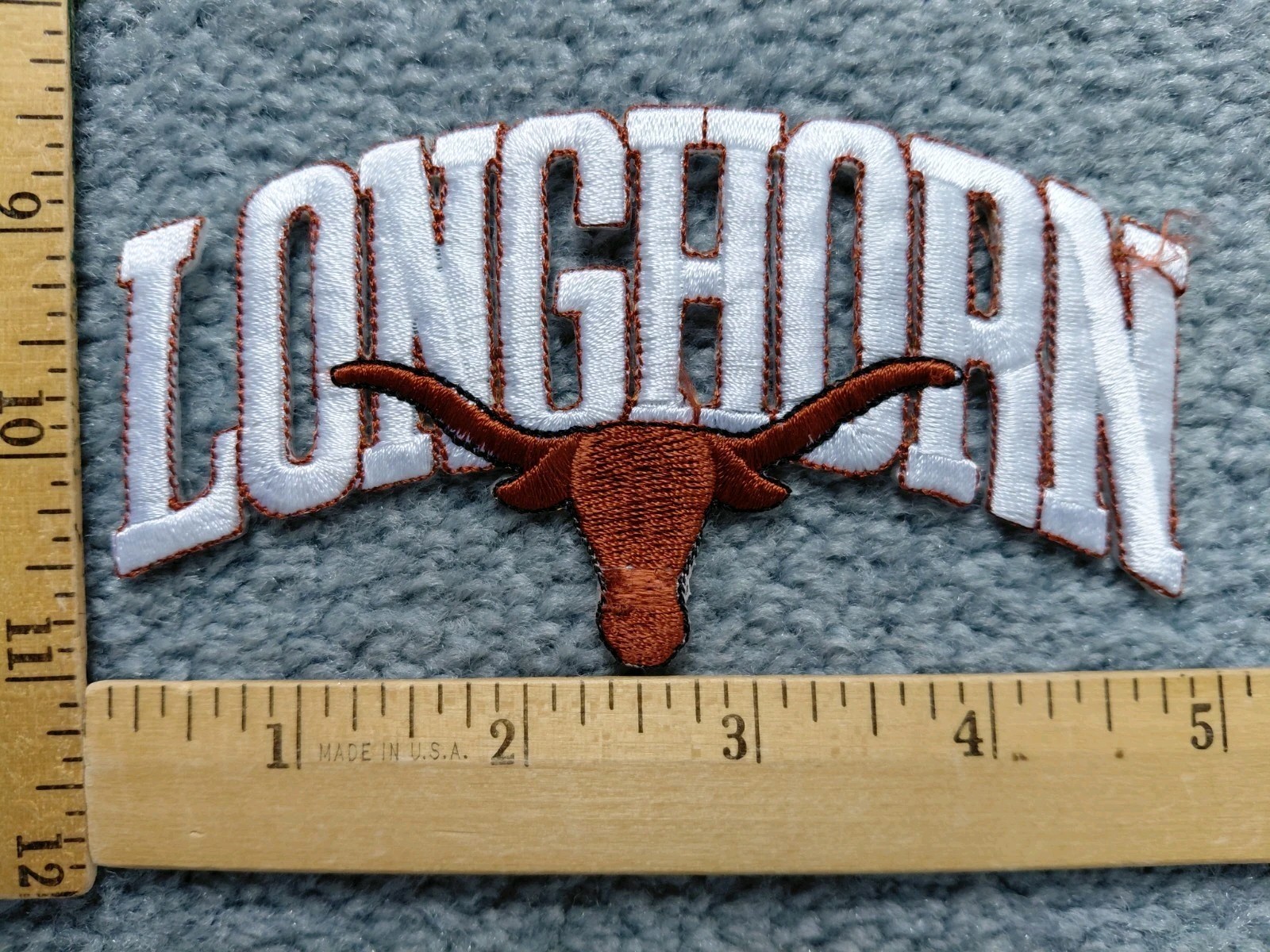1 RARE TEXAS LONGHORNS NCAA COLLEGE IRON ON PATCH free shipping