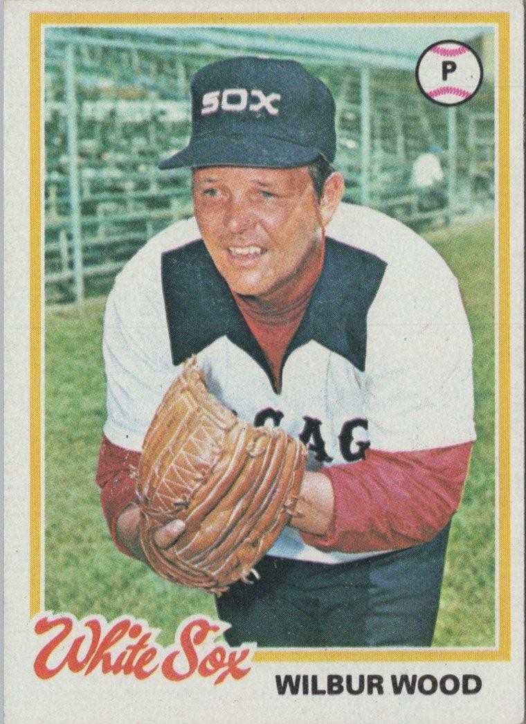 1978 Topps #726 Wilbur Wood