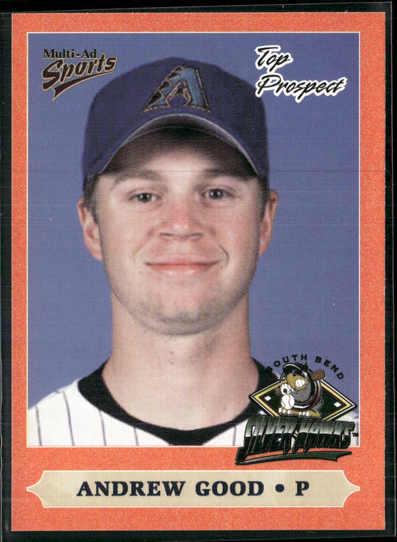 Andrew Good 2000 Midwest League Top Prospects Set