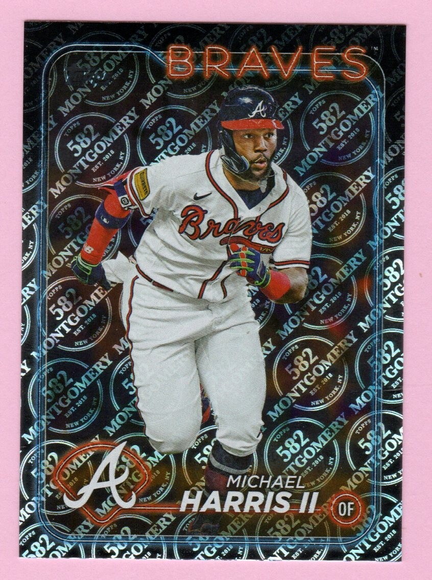 2024 Topps 582 Montgomery Club #243 Michael Harris II Atlanta Braves
