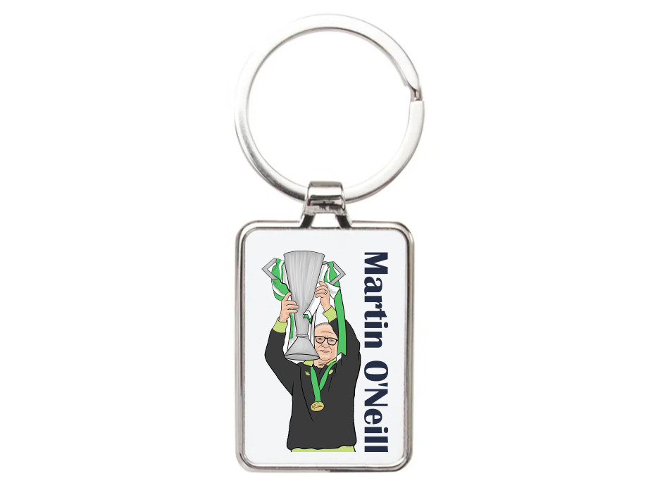 Martin O’Neill Celtic Unofficial football Graphic art Acrylic keychain ,keyring