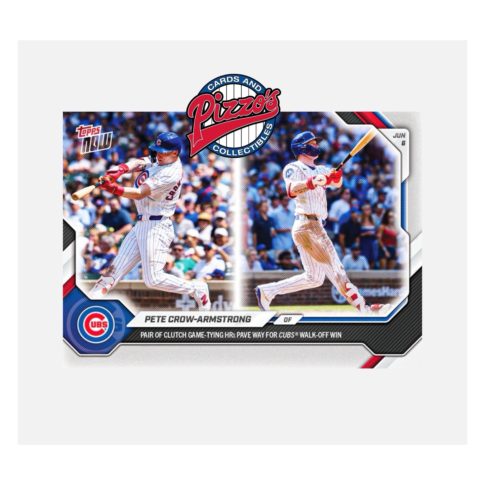 Pete Crow-Armstrong Pair Of HR 2026 MLB Topps NOW Card 295 Presale