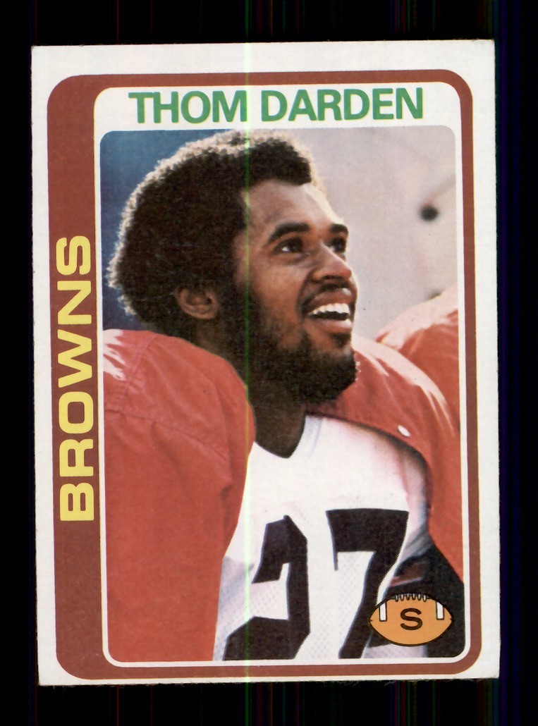 1978 TOPPS FOOTBALL #373 THOM DARDEN CLEVELAND BROWNS