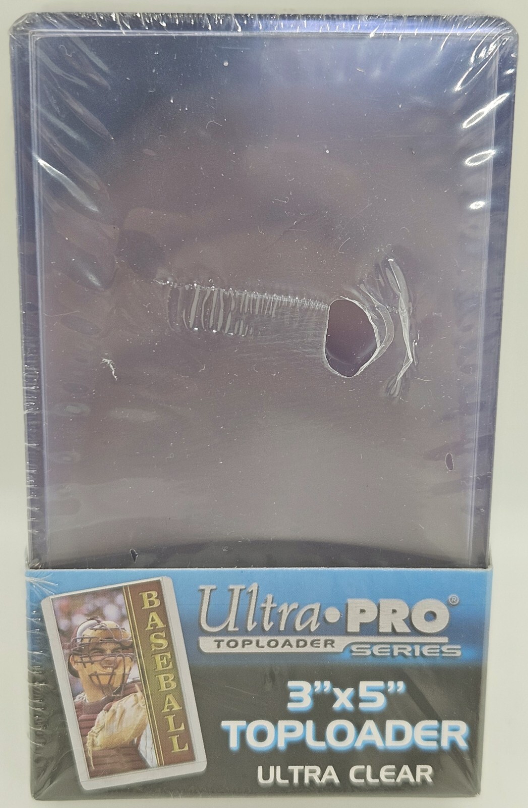 150 – 6 Packs of 25 ULTRA PRO 3 X 5 Toploader Holders for CARDS up to 2.75″ X 5″