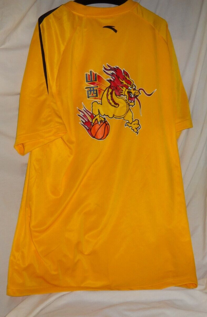 Jiangsu Dragons Kentier CBA #23 Play Pre Game Worn Shooting Shirt Over Jersey