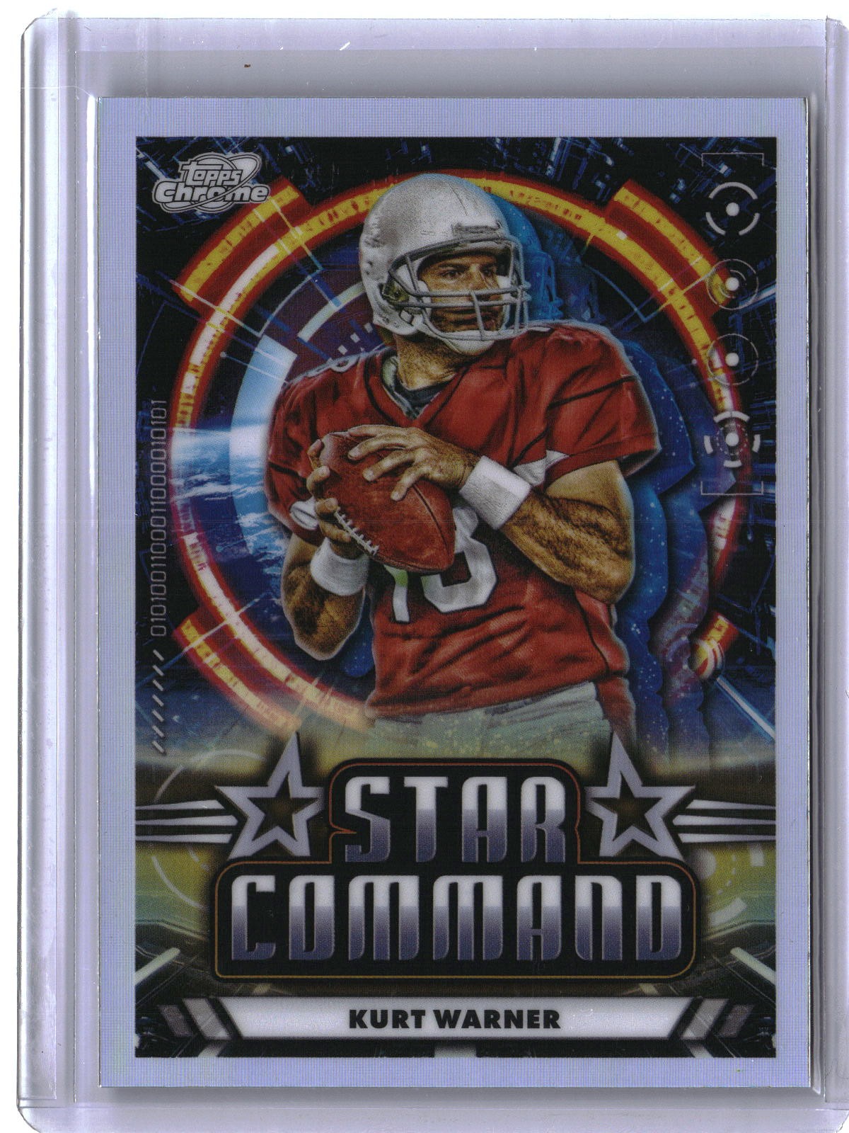 2024 Topps Chrome Cosmic #SC-1 Kurt Warner Star Command Refractor