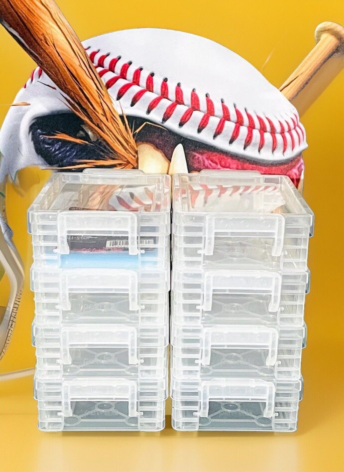 Trading Card Storage Box Vaults – For Cards In Penny Sleeves – Stackable
