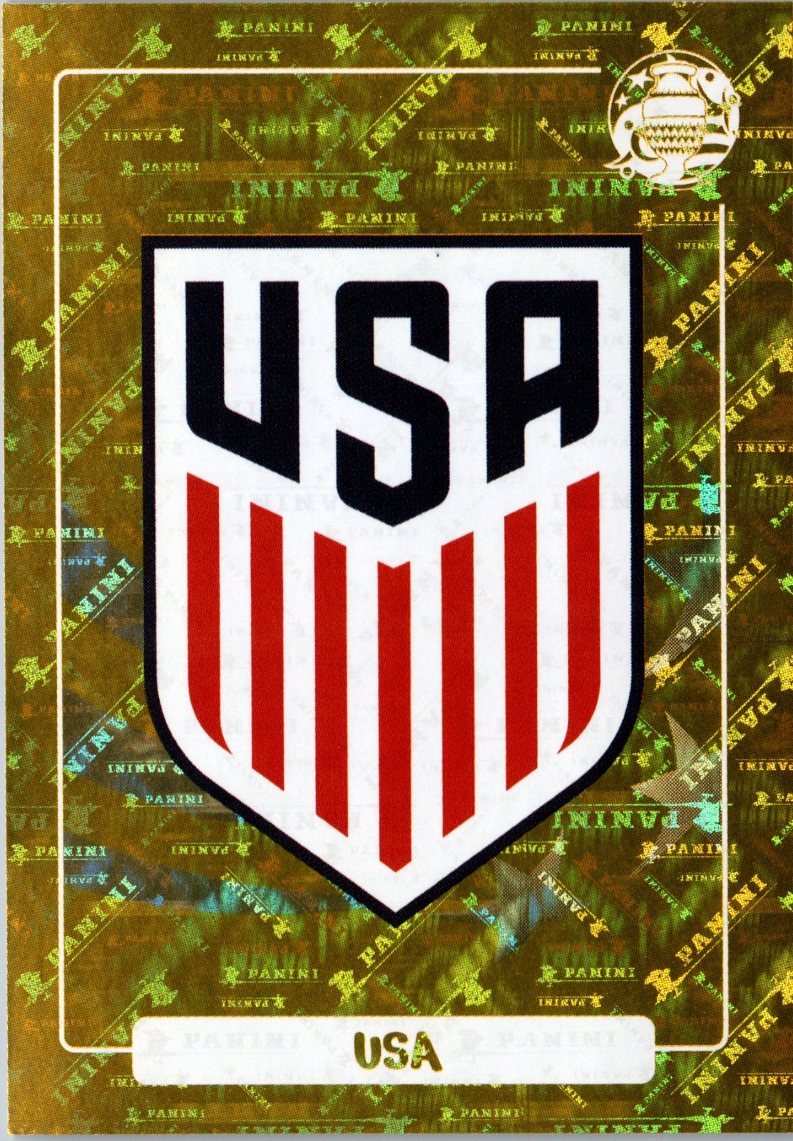 Panini Copa America (CONMEBOL) USA 2024 Sticker: Team Logo USA1