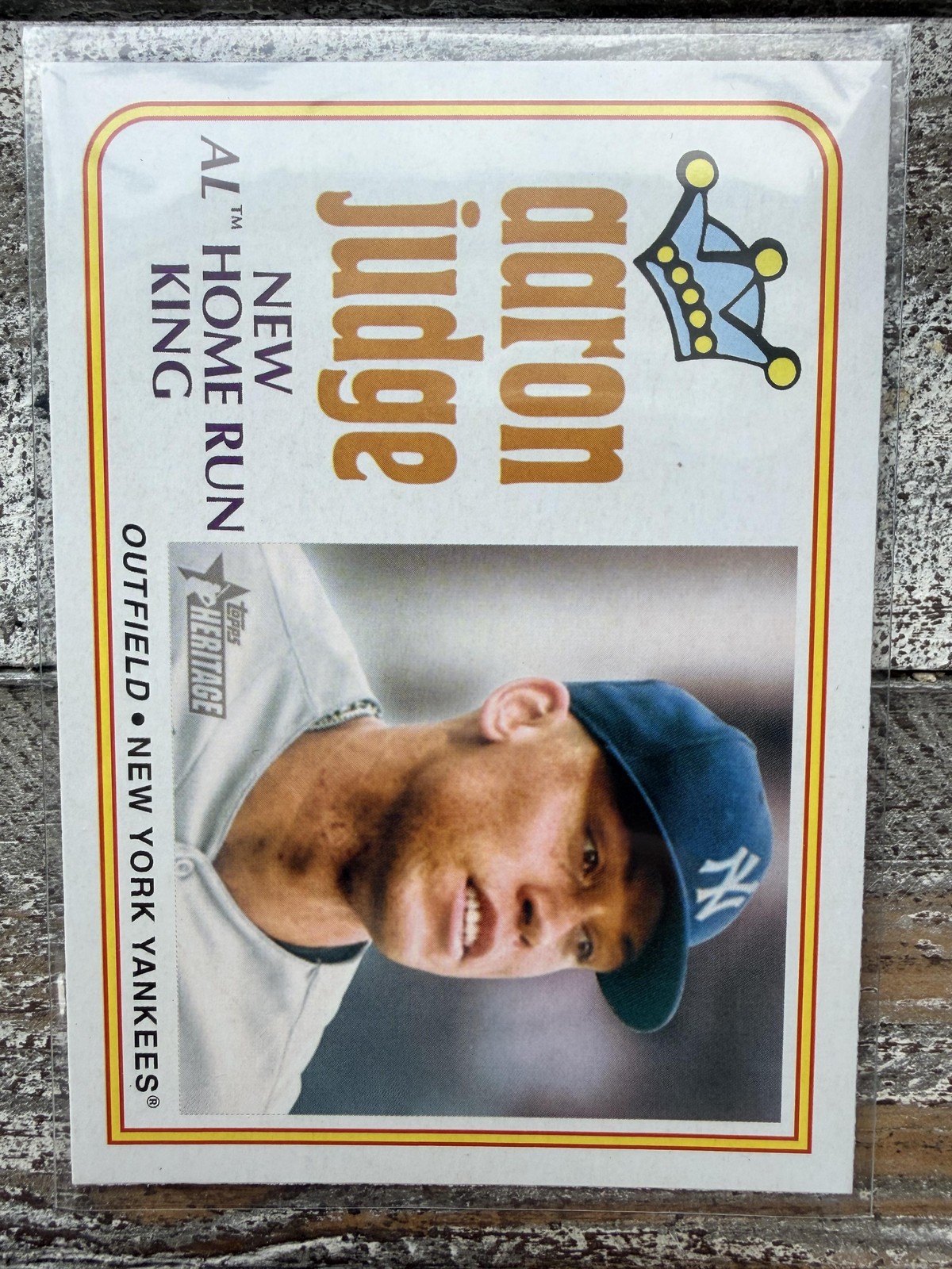 2023 Topps Heritage #1 Aaron Judge