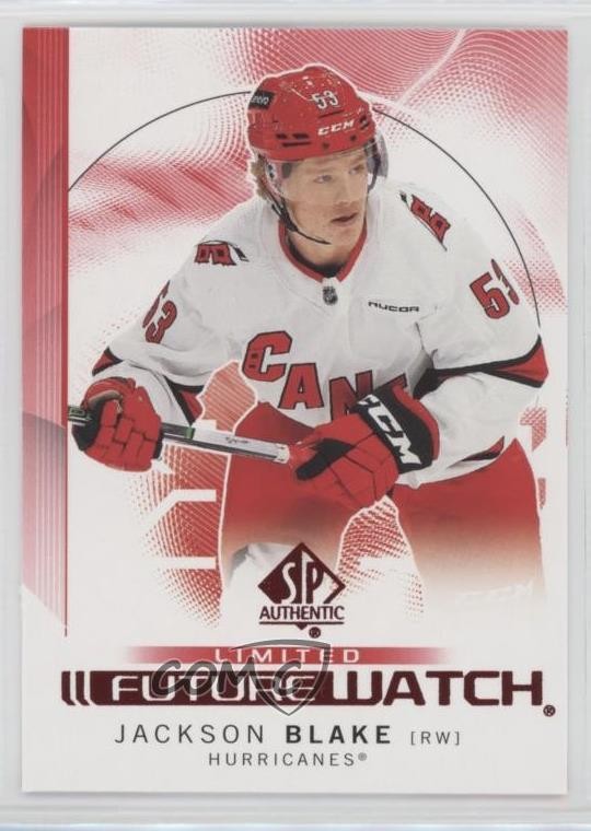 2024-25 SP Authentic Future Watch Limited Red Jackson Blake #137 Rookie RC 14sr