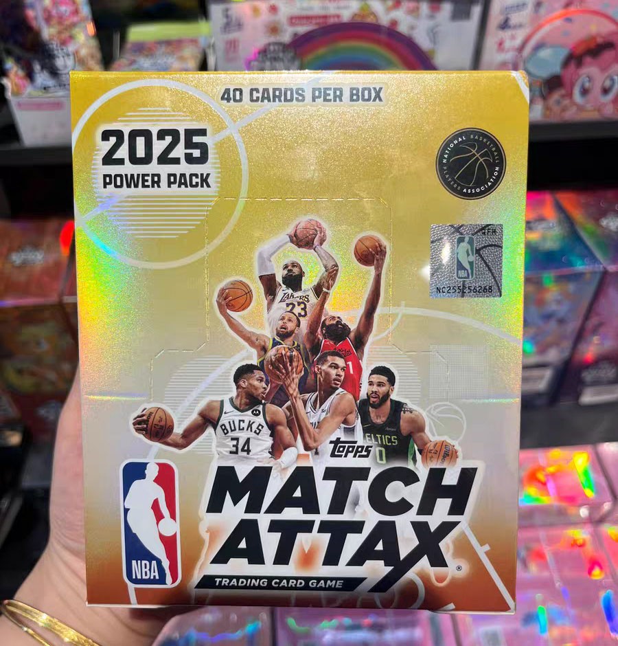 2025-26 Topps Match Attax NBA Power Pack 1 Box Cooper Flagg RC Rookie Kayou
