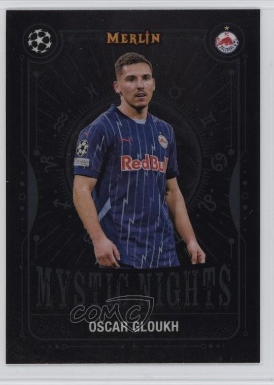 2024 Topps Merlin UEFA Club Competitions Mystic Nights Oscar Gloukh #MN-23 14mf