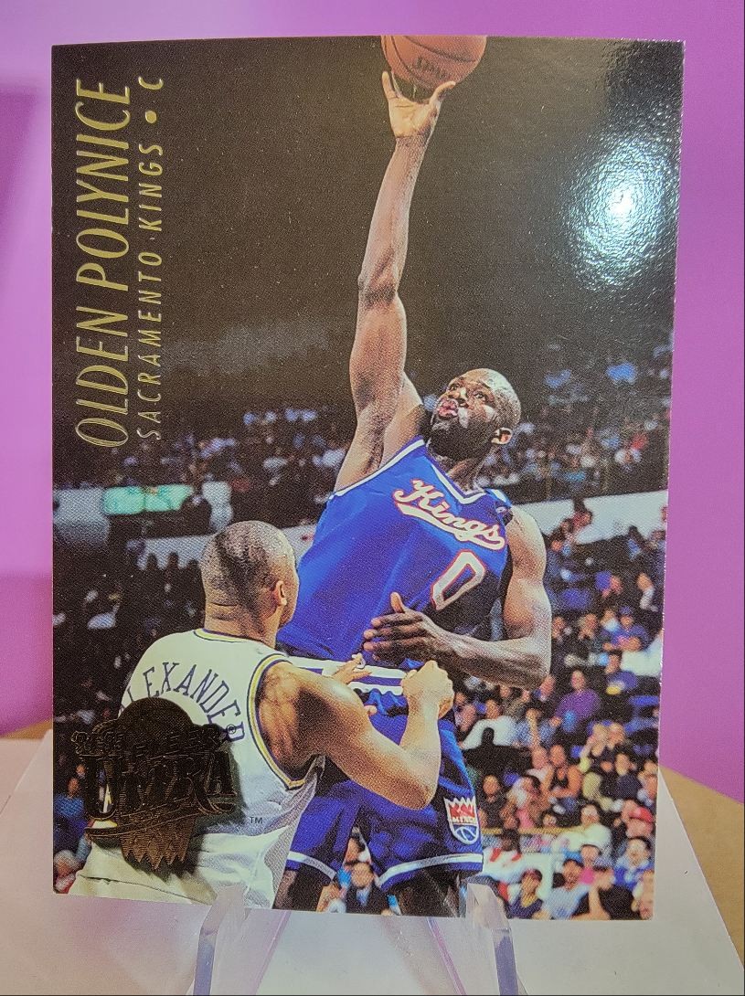 1994 Fleer Ultra #165 Olden Polynice – Sacramento Kings