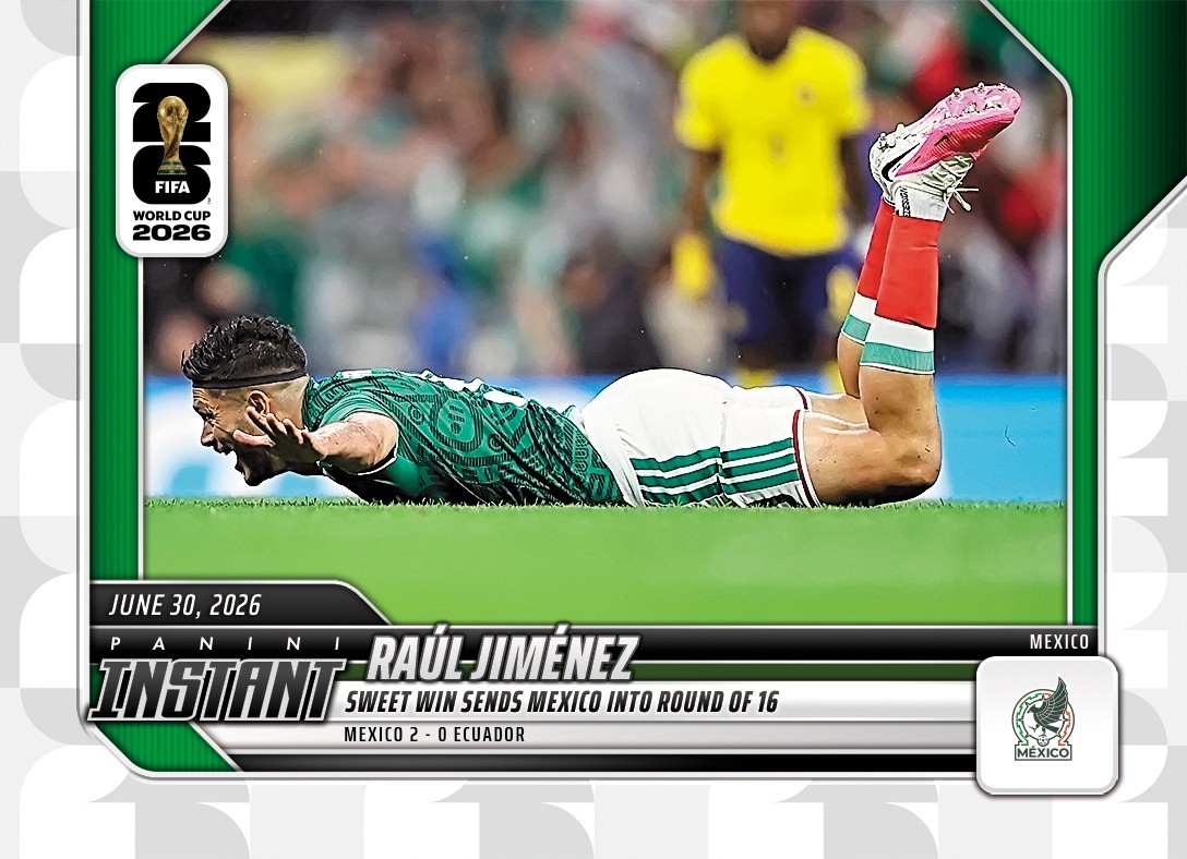 *PRESALE* 2026 Panini Instant FIFA World Cup Raul Jimenez #180 ~ Mexico