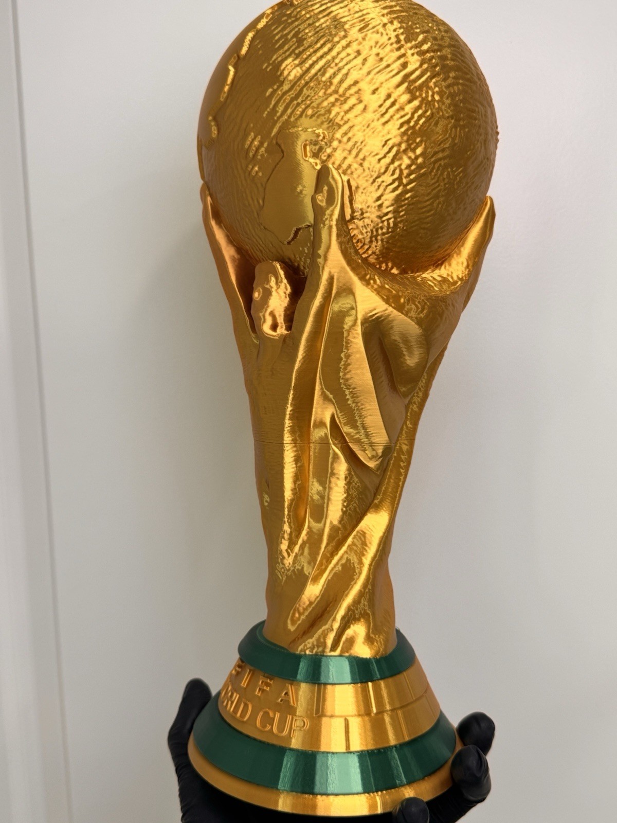 14.5” World Cup Trophy Replica Gold Soccer Cup 3D Printed TikTok 2026 Champions