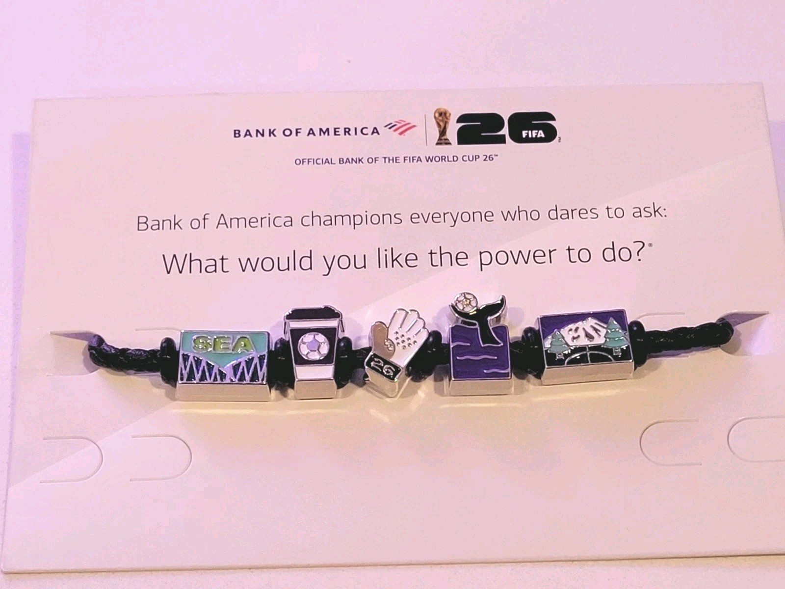 BUY 1, GET 1 FREE 2026 fifa world cup charm bracelet Seattle small