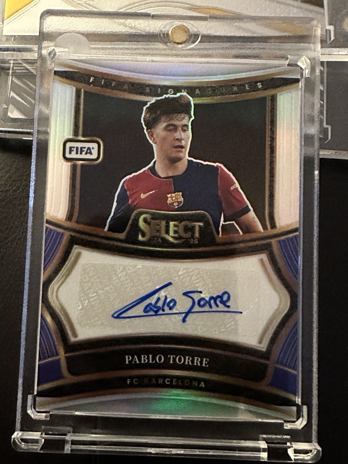 Panini 2023-24 Select La Liga Signatures Pablo Torre Auto #S-PT Girona FC