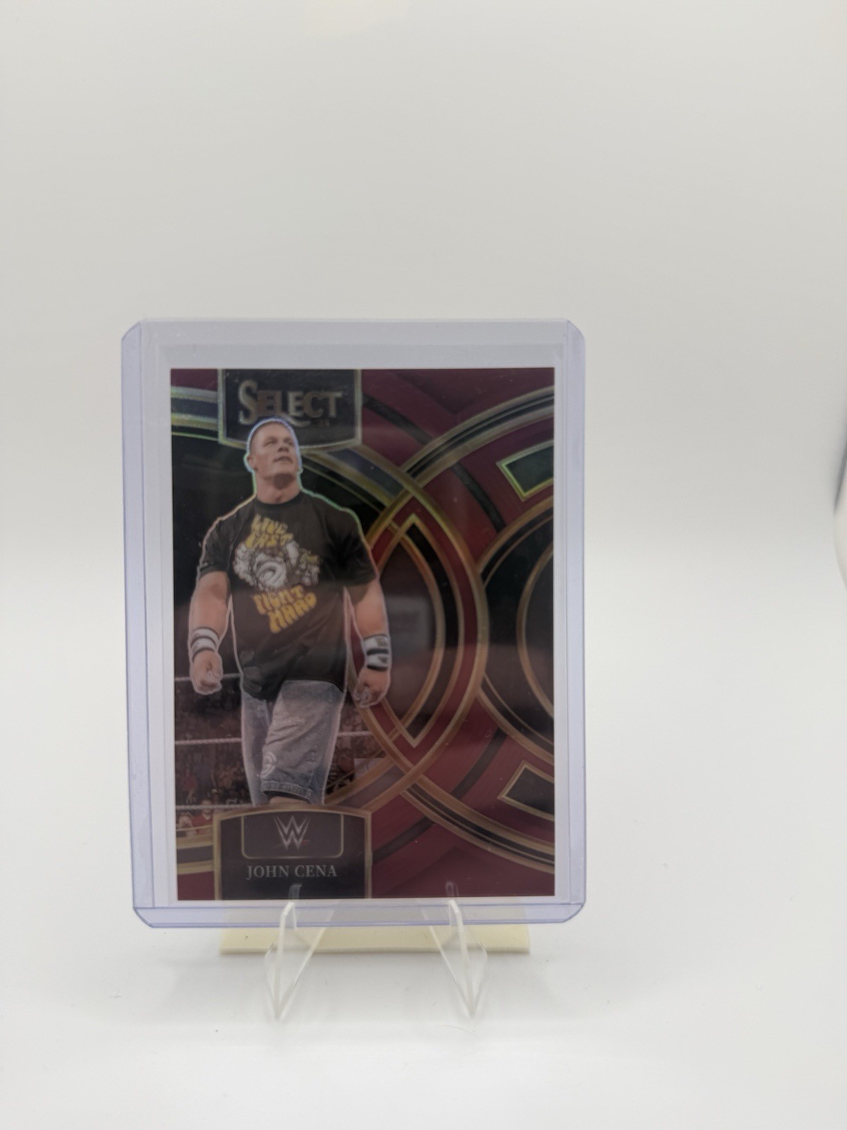 John Cena – 2024 Select Premier Prizm Maroon /149